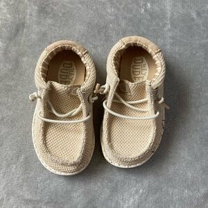 Hey Dude Kids Tan Moccasins